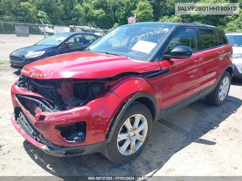 2017 Land Rover Range Rover Evoque Se/Se Premium VIN: SALVP2BG1HH180912 Lot: 39737253