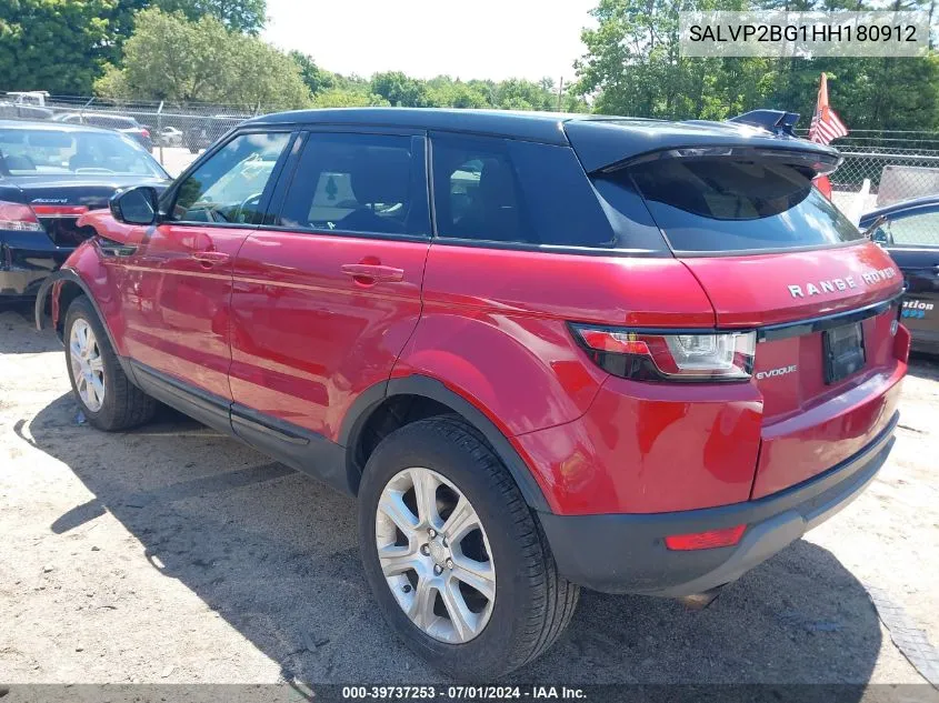 2017 Land Rover Range Rover Evoque Se/Se Premium VIN: SALVP2BG1HH180912 Lot: 39737253