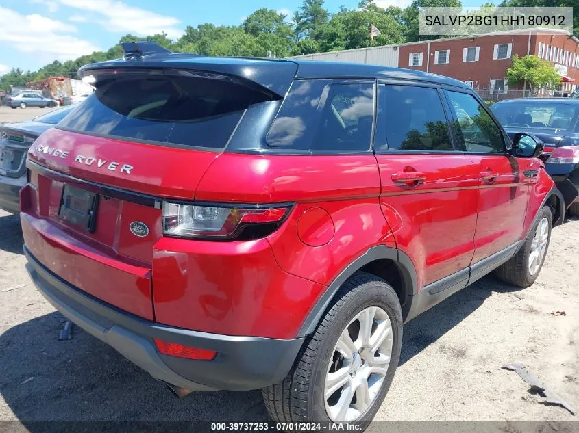 2017 Land Rover Range Rover Evoque Se/Se Premium VIN: SALVP2BG1HH180912 Lot: 39737253