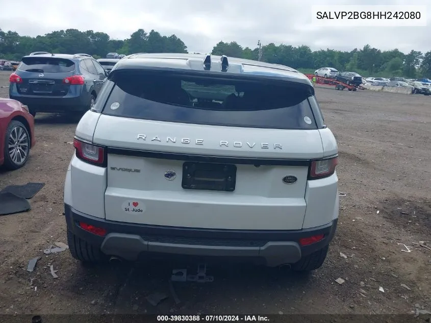 2017 Land Rover Range Rover Evoque Se/Se Premium VIN: SALVP2BG8HH242080 Lot: 39830388