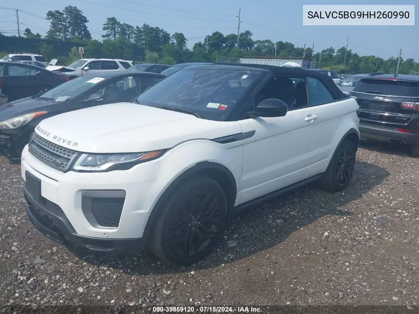 SALVC5BG9HH260990 2017 Land Rover Range Rover Evoque Se Dynamic