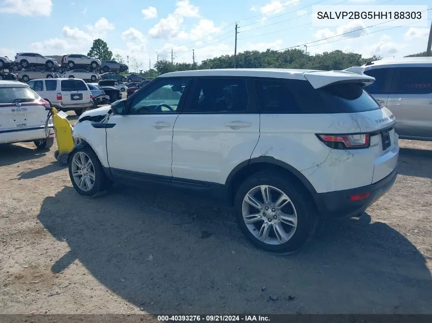 SALVP2BG5HH188303 2017 Land Rover Range Rover Evoque Se/Se Premium