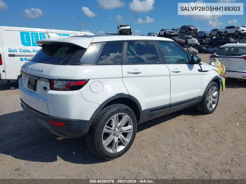 SALVP2BG5HH188303 2017 Land Rover Range Rover Evoque Se/Se Premium