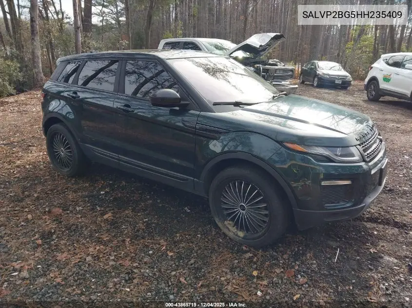 SALVP2BG5HH235409 2017 Land Rover Range Rover Evoque Se/Se Premium