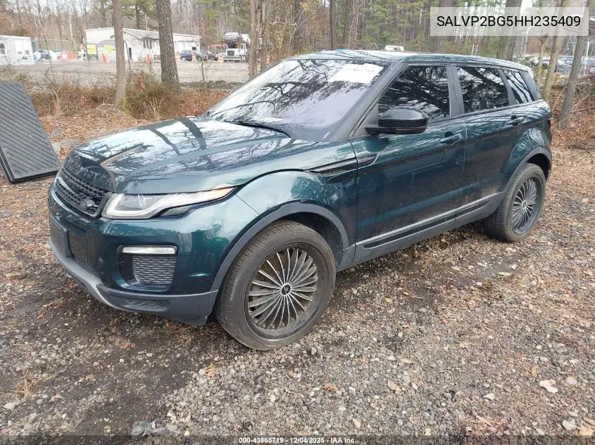 SALVP2BG5HH235409 2017 Land Rover Range Rover Evoque Se/Se Premium