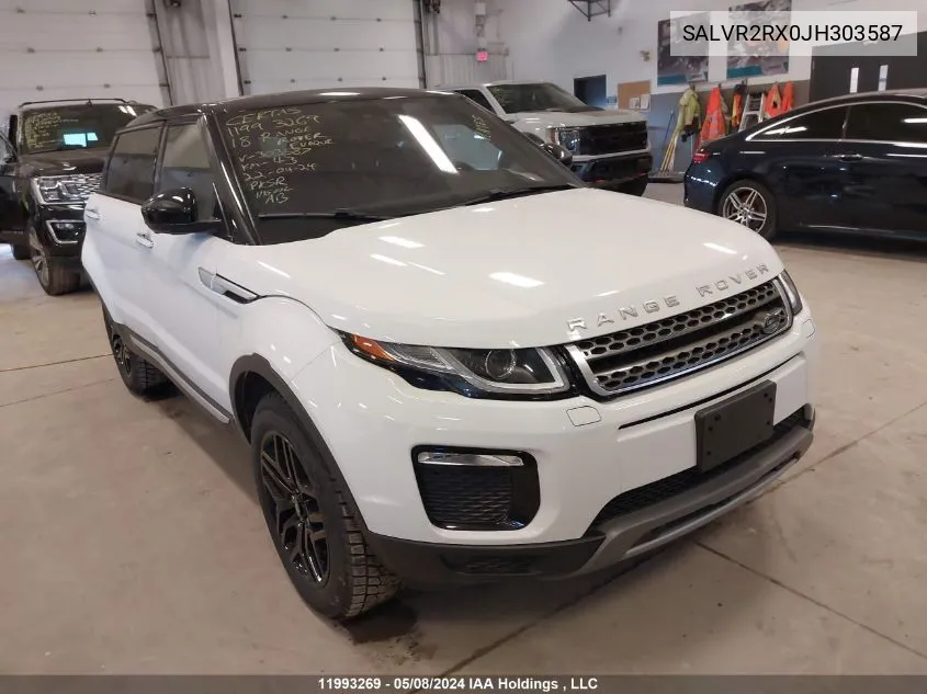 SALVR2RX0JH303587 2018 Land Rover Range Rover Evoque