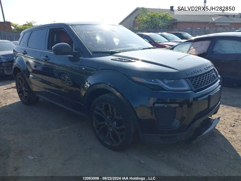 2018 Land Rover Range Rover Evoque VIN: SALVD2RX5JH282850 Lot: 12063006