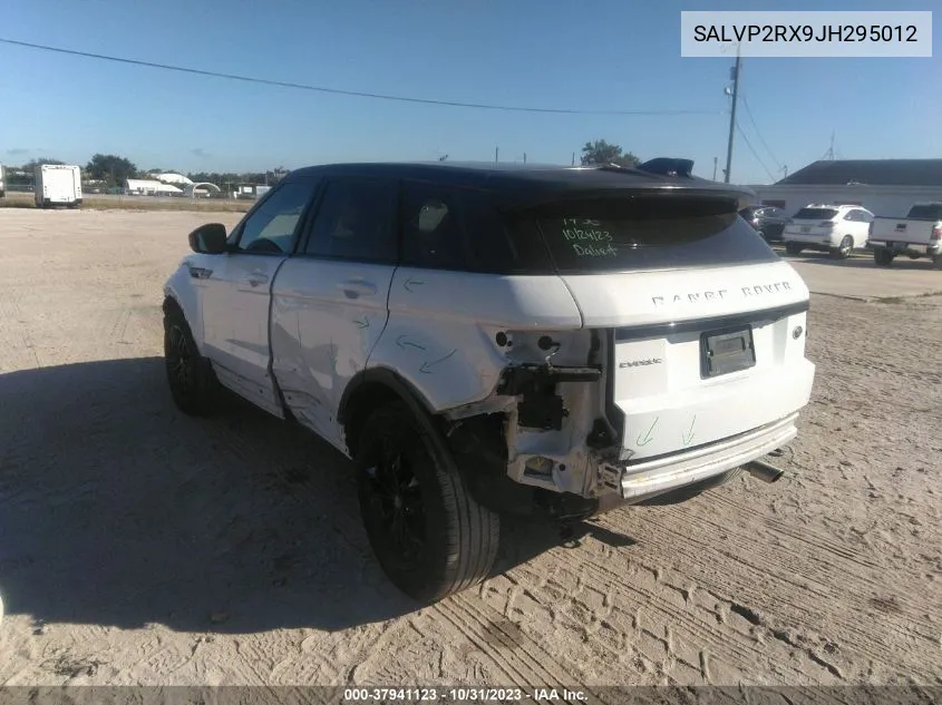 SALVP2RX9JH295012 2018 Land Rover Range Rover Evoque Se