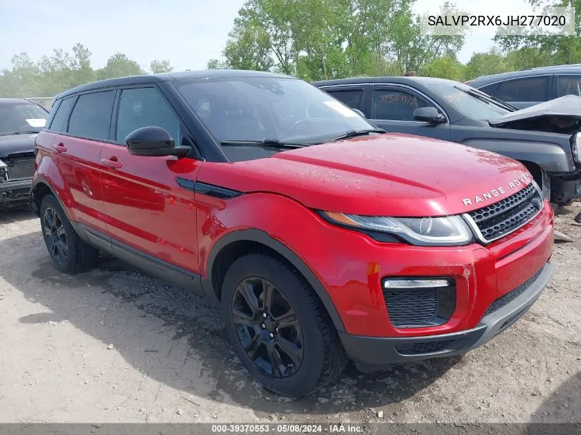 2018 Land Rover Range Rover Evoque Se/Se Premium VIN: SALVP2RX6JH277020 Lot: 39370553