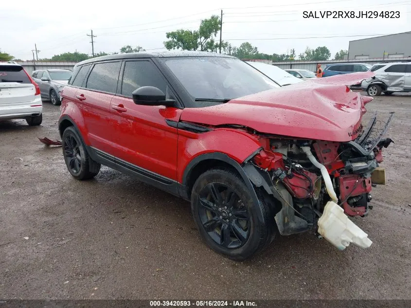 2018 Land Rover Range Rover Evoque Se/Se Premium VIN: SALVP2RX8JH294823 Lot: 39420593