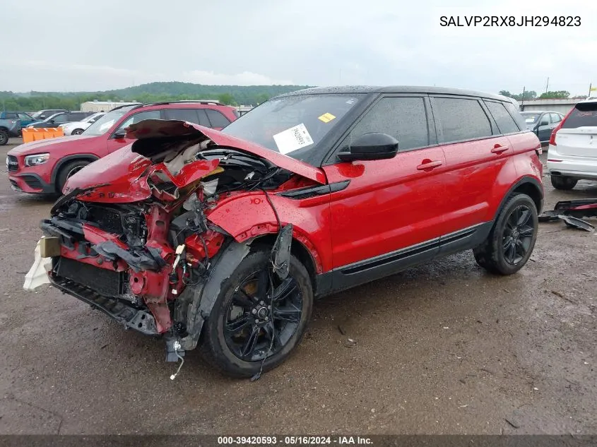 SALVP2RX8JH294823 2018 Land Rover Range Rover Evoque Se/Se Premium