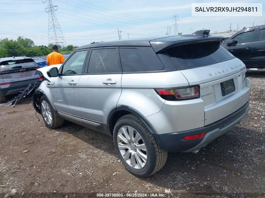 SALVR2RX9JH294811 2018 Land Rover Range Rover Evoque Hse