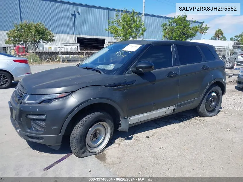 2018 Land Rover Range Rover Evoque Se/Se Premium VIN: SALVP2RX8JH295552 Lot: 40310739