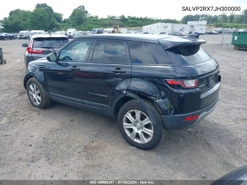 2018 Land Rover Range Rover Evoque Se/Se Premium VIN: SALVP2RX7JH300000 Lot: 39985357