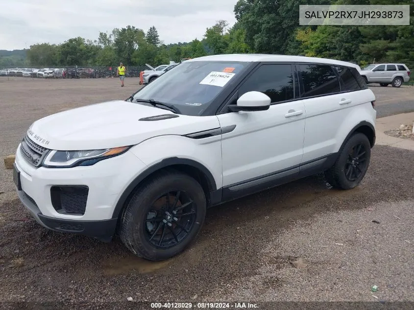 SALVP2RX7JH293873 2018 Land Rover Range Rover Evoque Se/Se Premium