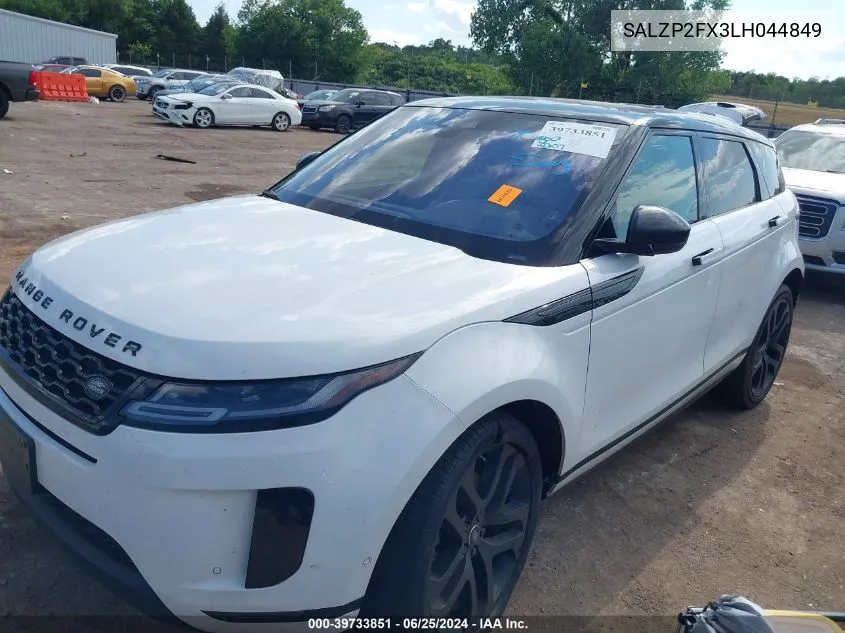 SALZP2FX3LH044849 2020 Land Rover Range Rover Evoque Se