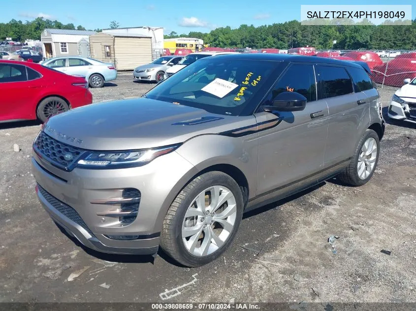 2023 Land Rover Range Rover Evoque R-Dynamic S VIN: SALZT2FX4PH198049 Lot: 39808659