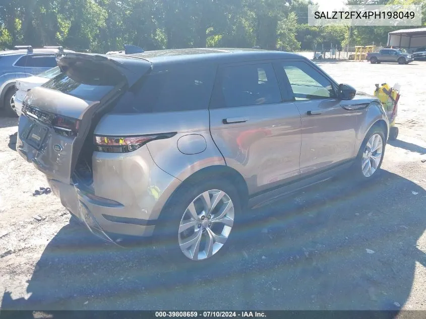 2023 Land Rover Range Rover Evoque R-Dynamic S VIN: SALZT2FX4PH198049 Lot: 39808659