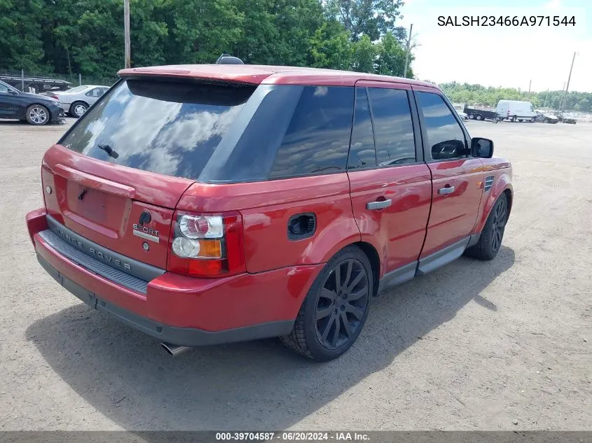 SALSH23466A971544 2006 Land Rover Range Rover Sport Supercharged