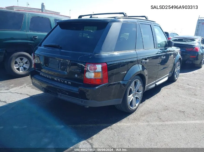 SALSD25496A903313 2006 Land Rover Range Rover Sport Hse