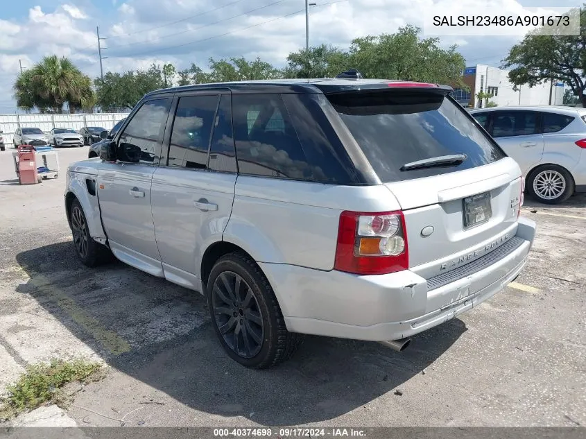 SALSH23486A901673 2006 Land Rover Range Rover Sport Supercharged