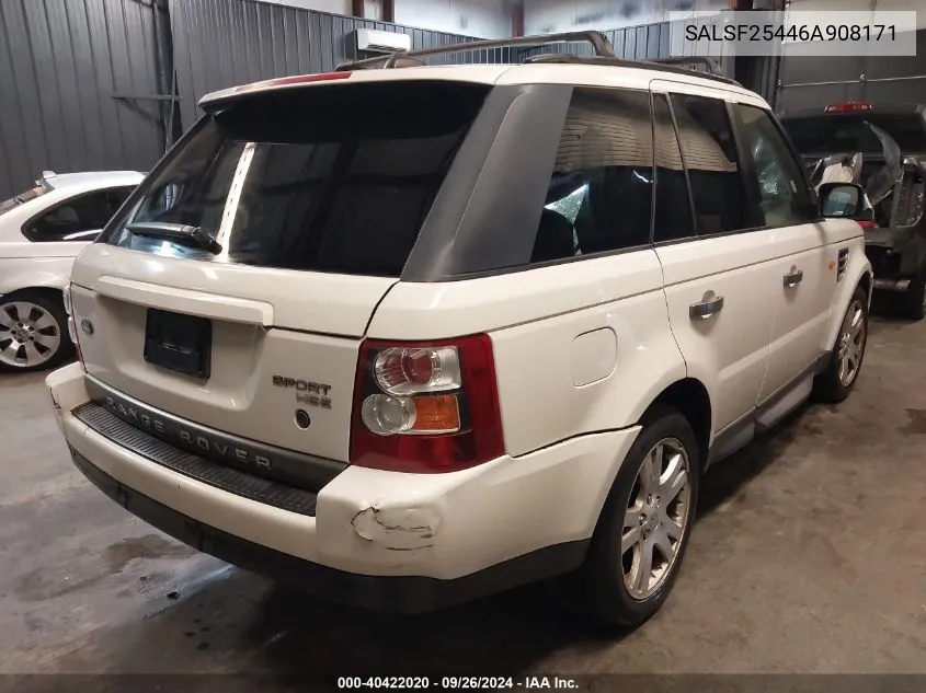 SALSF25446A908171 2006 Land Rover Range Rover Sport Hse