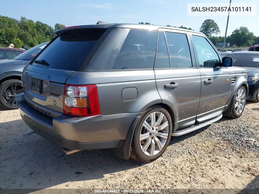 2007 Land Rover Range Rover Sport Supercharged VIN: SALSH23457A101141 Lot: 40146627