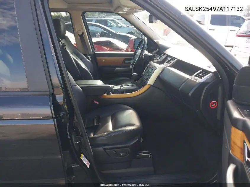 SALSK25497A117132 2007 Land Rover Range Rover Sport Hse