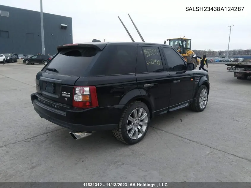 SALSH23438A124287 2008 Land Rover Range Rover Sport Sc