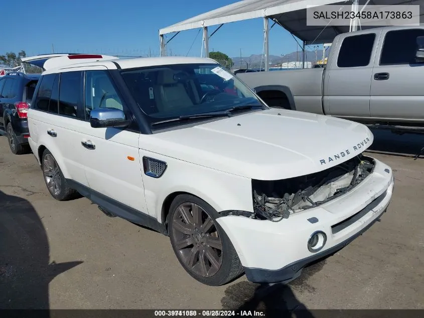 SALSH23458A173863 2008 Land Rover Range Rover Sport