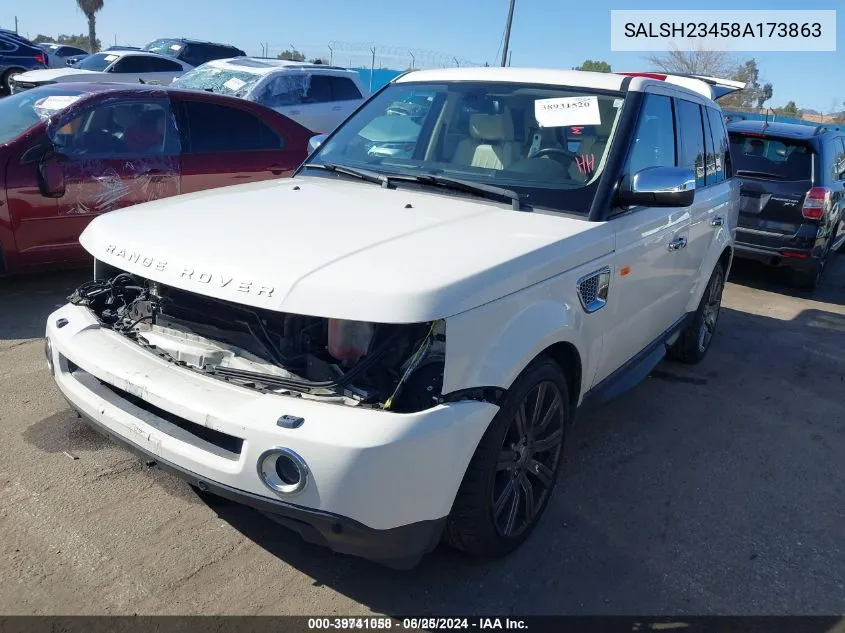 SALSH23458A173863 2008 Land Rover Range Rover Sport