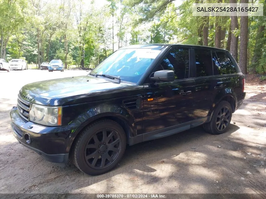 SALSK25428A165427 2008 Land Rover Range Rover Sport Hse