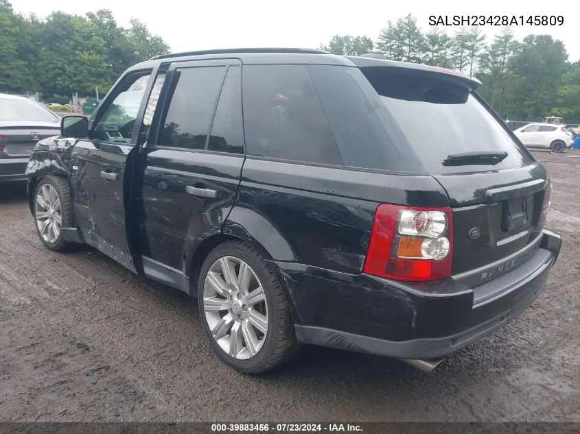 SALSH23428A145809 2008 Land Rover Range Rover Sport Supercharged