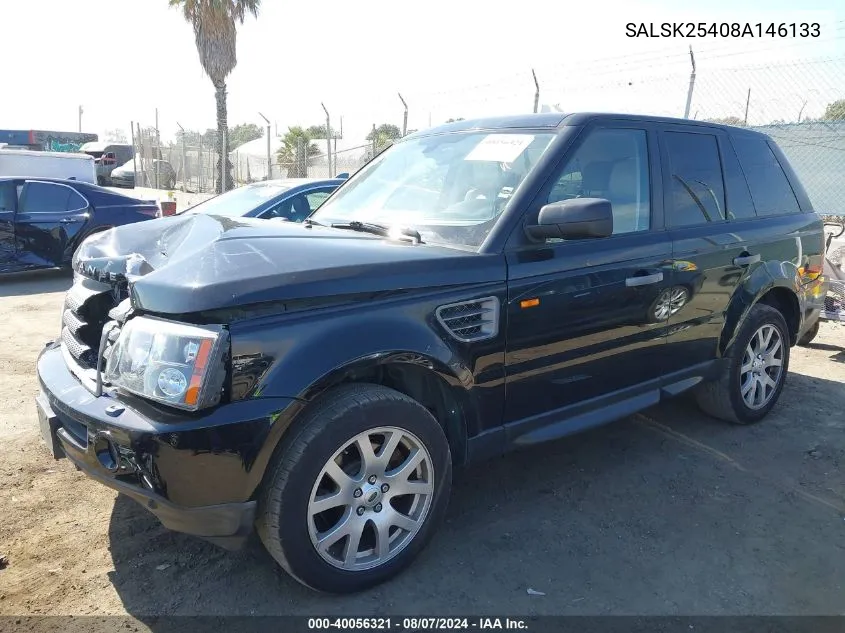 SALSK25408A146133 2008 Land Rover Range Rover Sport Hse