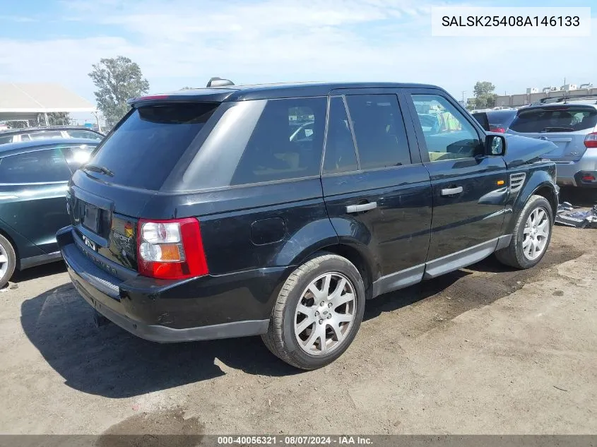 SALSK25408A146133 2008 Land Rover Range Rover Sport Hse