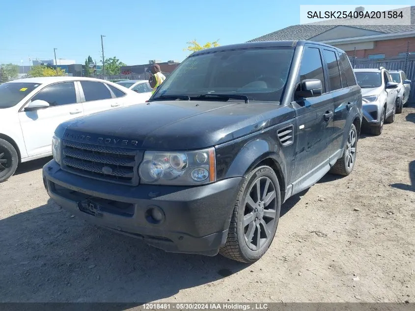 SALSK25409A201584 2009 Land Rover Range Rover Sport