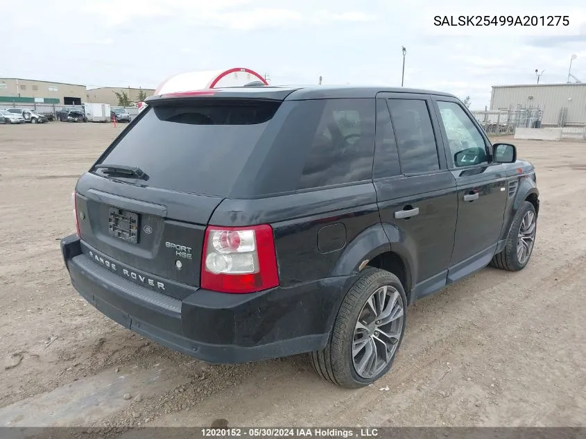 SALSK25499A201275 2009 Land Rover Range Rover Sport