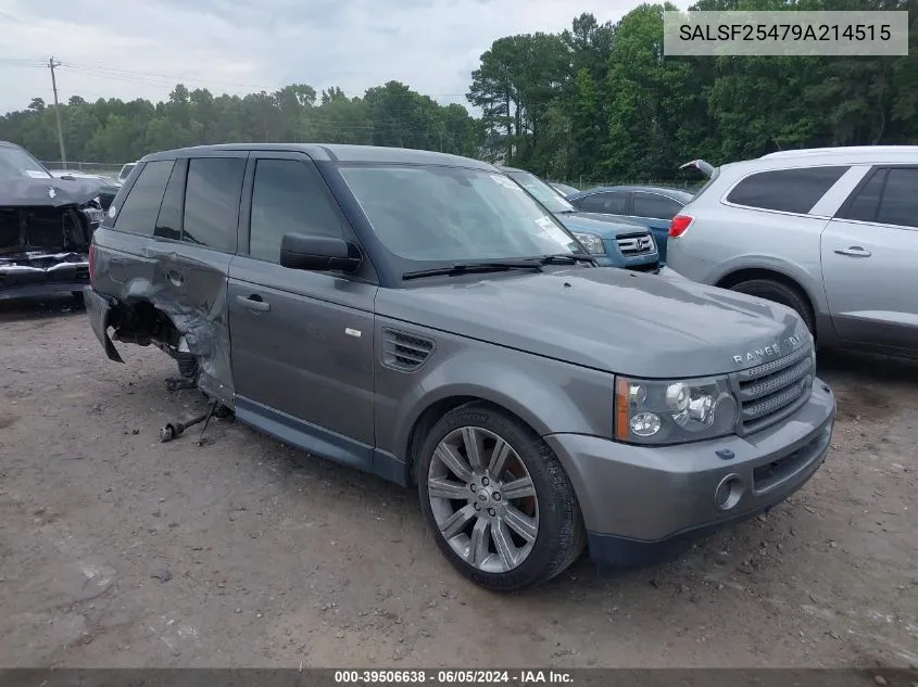 SALSF25479A214515 2009 Land Rover Range Rover Sport Hse