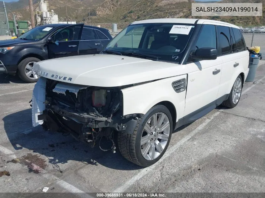 2009 Land Rover Range Rover Sport Supercharged VIN: SALSH23409A199014 Lot: 39685931