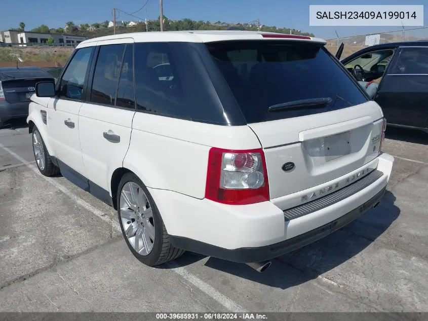 2009 Land Rover Range Rover Sport Supercharged VIN: SALSH23409A199014 Lot: 39685931