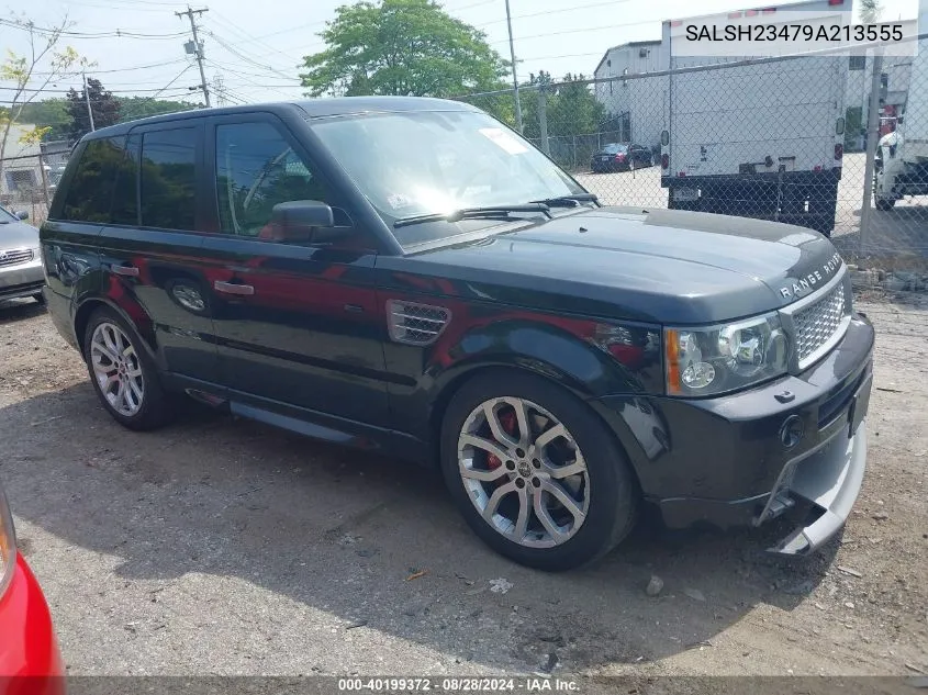 2009 Land Rover Range Rover Sport Supercharged VIN: SALSH23479A213555 Lot: 40199372