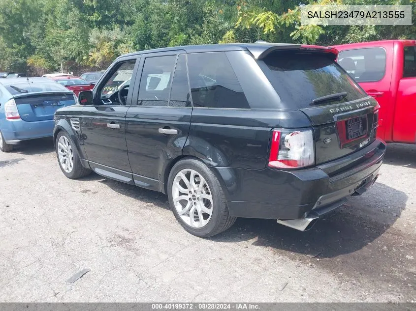 SALSH23479A213555 2009 Land Rover Range Rover Sport Supercharged