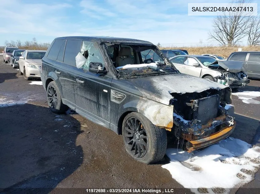 SALSK2D48AA247413 2010 Land Rover Range Rover Sport