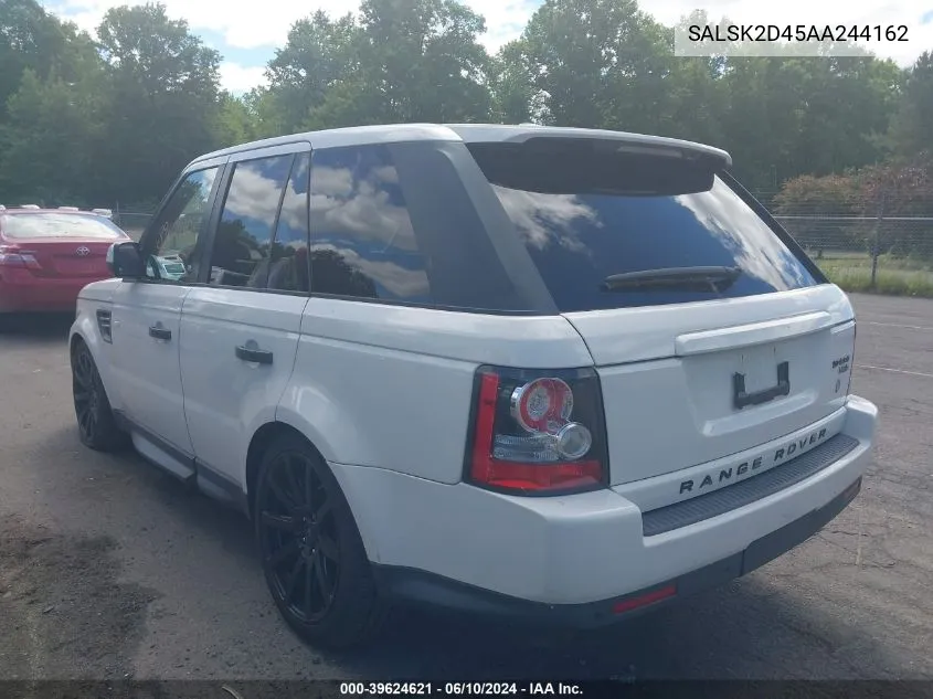 SALSK2D45AA244162 2010 Land Rover Range Rover Sport Hse