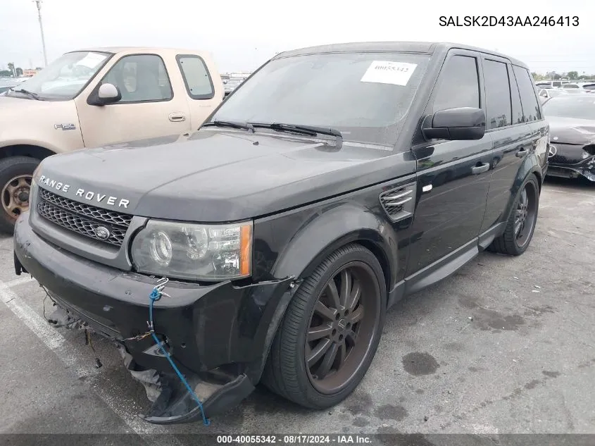 SALSK2D43AA246413 2010 Land Rover Range Rover Sport Hse