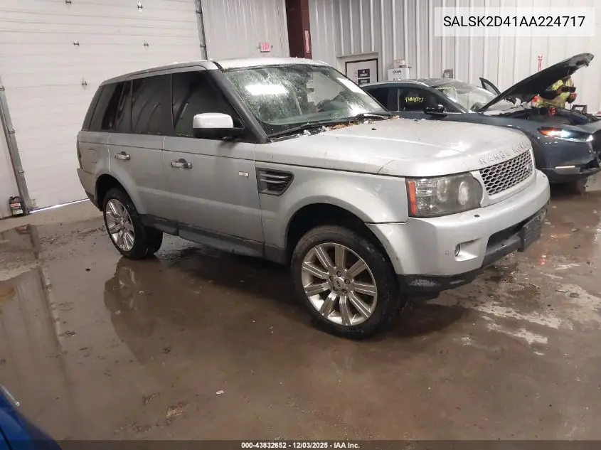 SALSK2D41AA224717 2010 Land Rover Range Rover Sport Hse