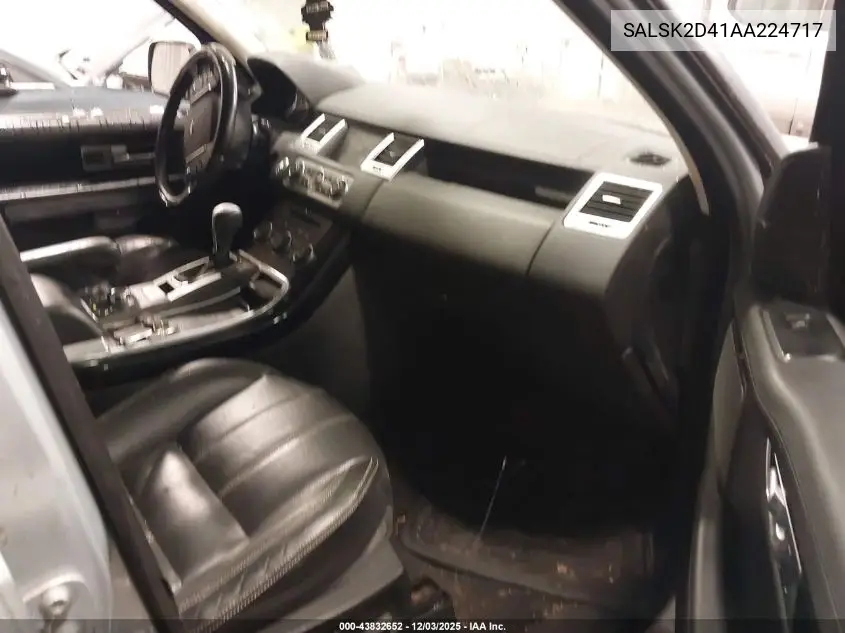 SALSK2D41AA224717 2010 Land Rover Range Rover Sport Hse