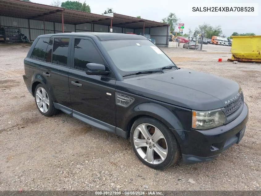 2011 Land Rover Range Rover Sport Supercharged VIN: SALSH2E4XBA708528 Lot: 39127998