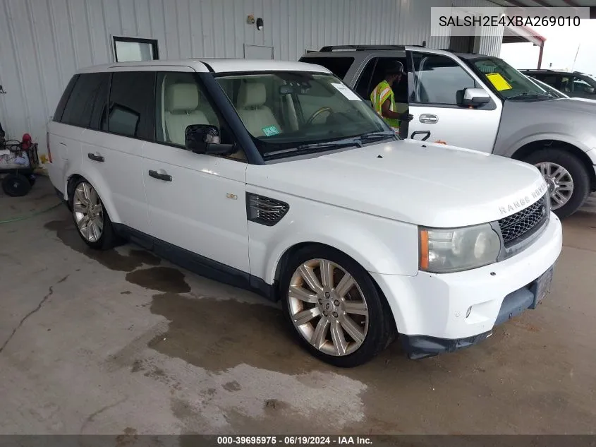 SALSH2E4XBA269010 2011 Land Rover Range Rover Sport Supercharged