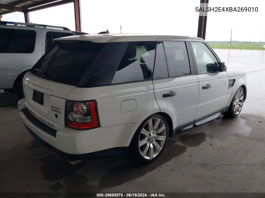 SALSH2E4XBA269010 2011 Land Rover Range Rover Sport Supercharged